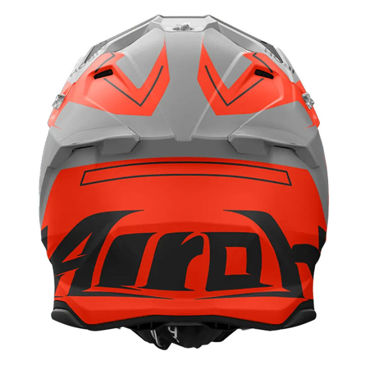 Casque Airoh twist 3 dizzy orange fluo mat 2024 | Oxmoto