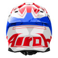 Casque Airoh twist 3 dizzy bleu/rouge 2024 | Oxmoto