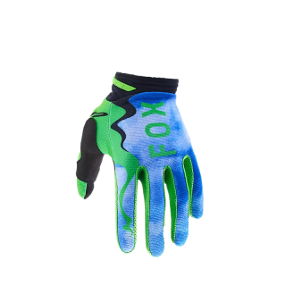 Gants FOX 180 atlas noir/vert 2024 | Oxmoto