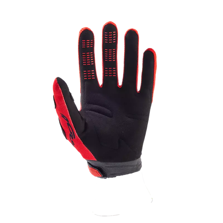 Gants FOX 180 atlas gris/rouge 2024 | Oxmoto
