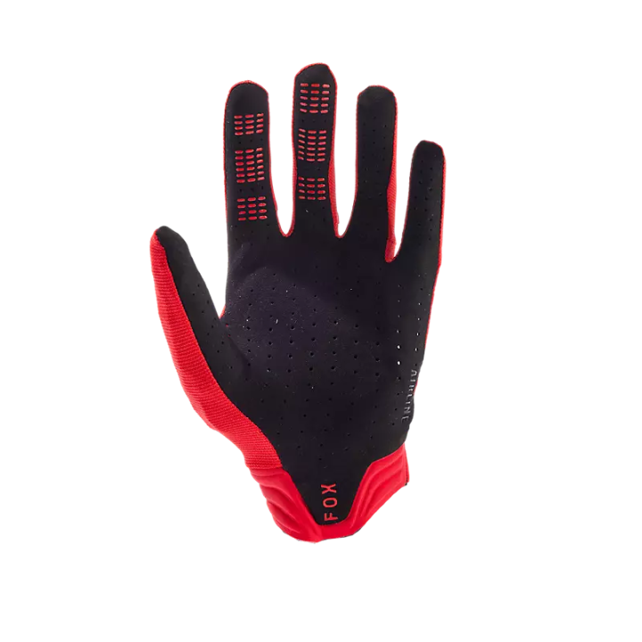 Gants FOX airline rouge 2024 | Oxmoto