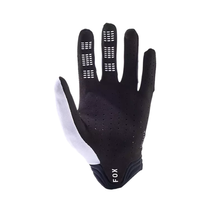 Gants FOX airline blanc 2024 | Oxmoto