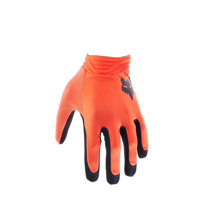 Gants FOX airline orange 2024 | Oxmoto