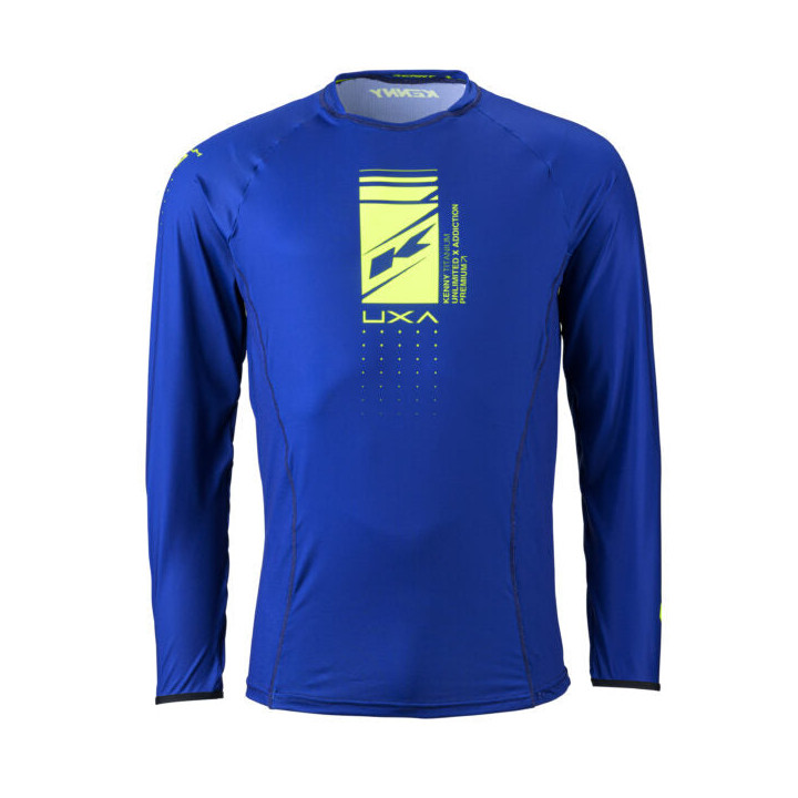 Maillot KENNY titanium solid navy 2024 | Oxmoto