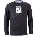 Maillot KENNY titanium solid noir 2024 | Oxmoto