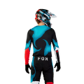 Maillot FOX flexair withered noir/bleu 2024 | Oxmoto