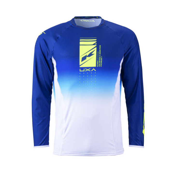 Maillot KENNY titanium premium navy 2024 | Oxmoto