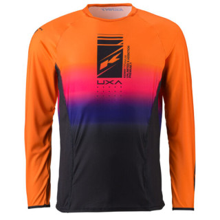 Maillot KENNY titanium premium orange 2024 | Oxmoto