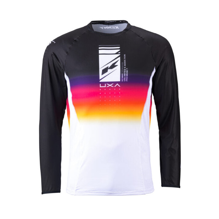Maillot KENNY titanium premium noir 2024 | Oxmoto