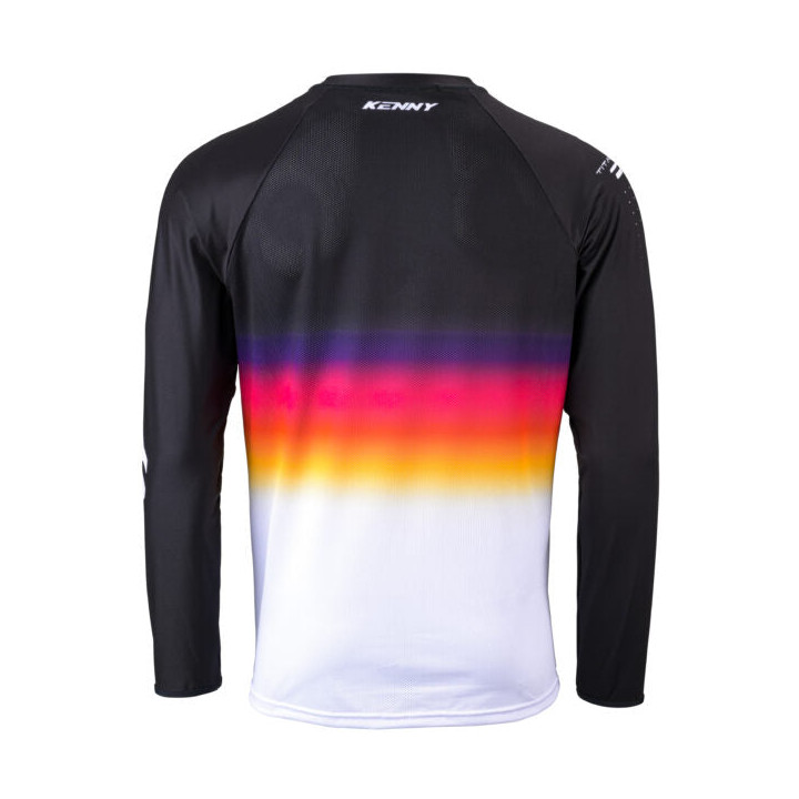 Maillot KENNY titanium premium noir 2024 | Oxmoto
