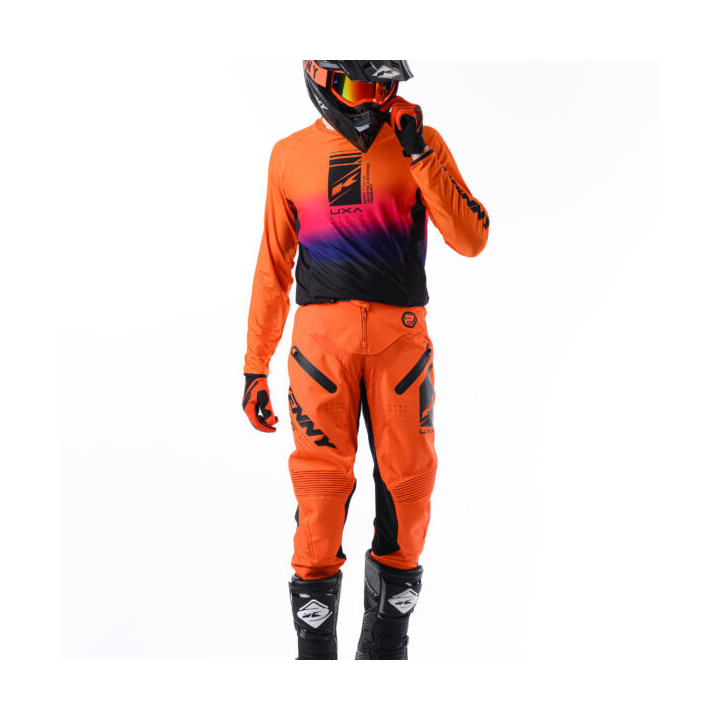 Maillot KENNY titanium premium orange 2024 | Oxmoto