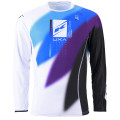 Maillot KENNY titanium tones noir/blanc/bleu 2024 | Oxmoto