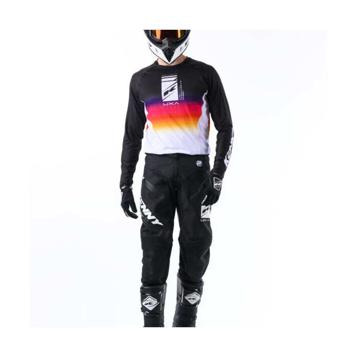 Maillot KENNY titanium premium noir 2024 | Oxmoto
