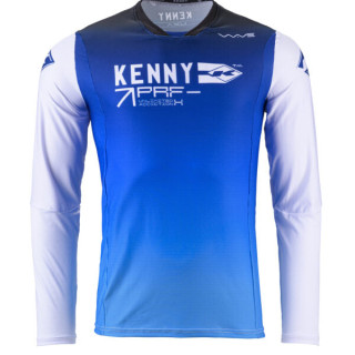 Maillot KENNY performance wave bleu 2024 | Oxmoto