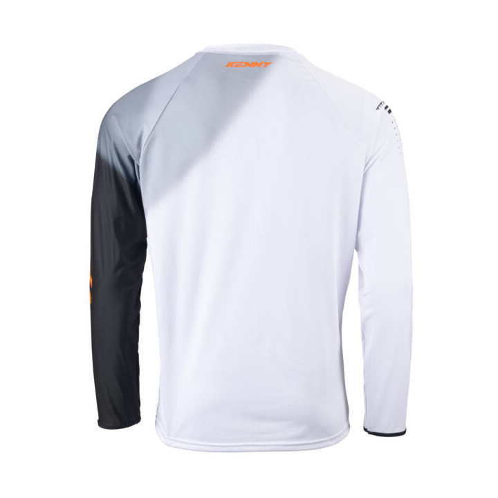 Maillot KENNY titanium tones blanc 2024 | Oxmoto