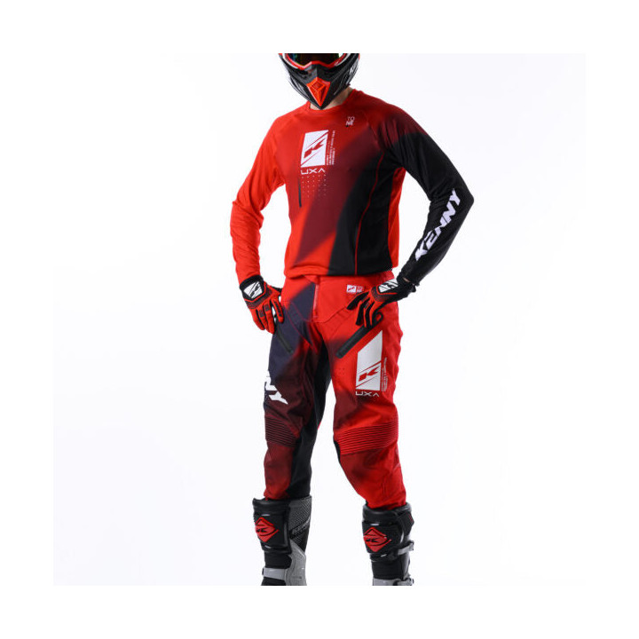 Maillot KENNY titanium tones rouge 2024 | Oxmoto