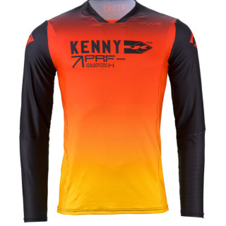 Maillot KENNY performance wave rouge 2024 | Oxmoto