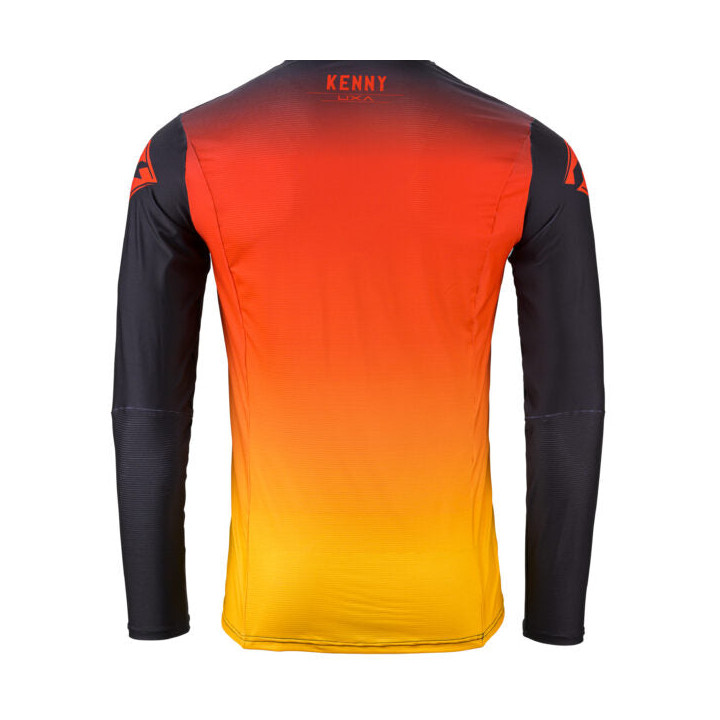 Maillot KENNY performance wave rouge 2024 | Oxmoto