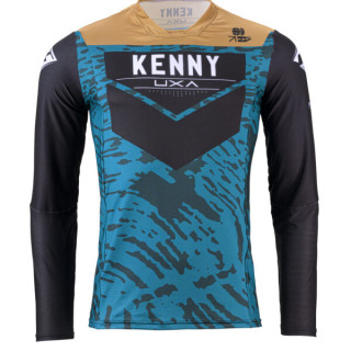 Maillot KENNY performance stone bleu 2024 | Oxmoto