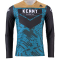 Maillot KENNY performance stone bleu 2024 | Oxmoto