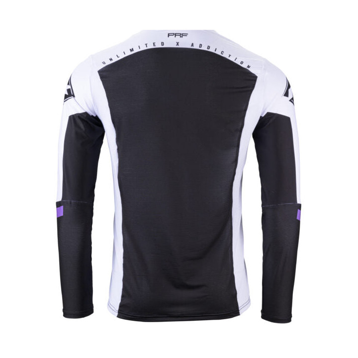 Maillot KENNY performance solid noir/violet 2024 | Oxmoto