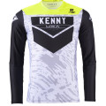 Maillot KENNY performance stone blanc 2024 | Oxmoto