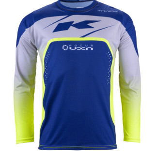 Maillot KENNY track focus navy 2025 | Oxmoto