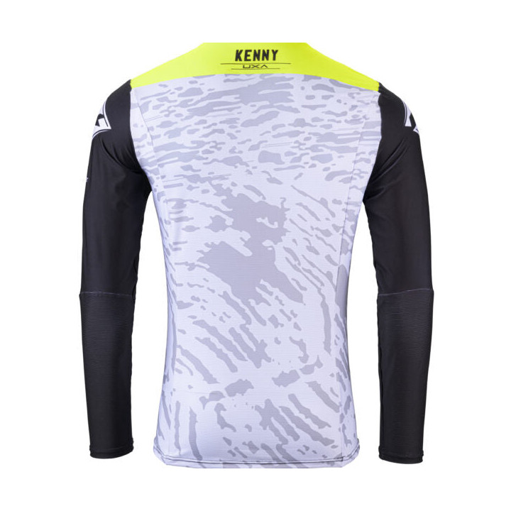Maillot KENNY performance stone blanc 2024 | Oxmoto