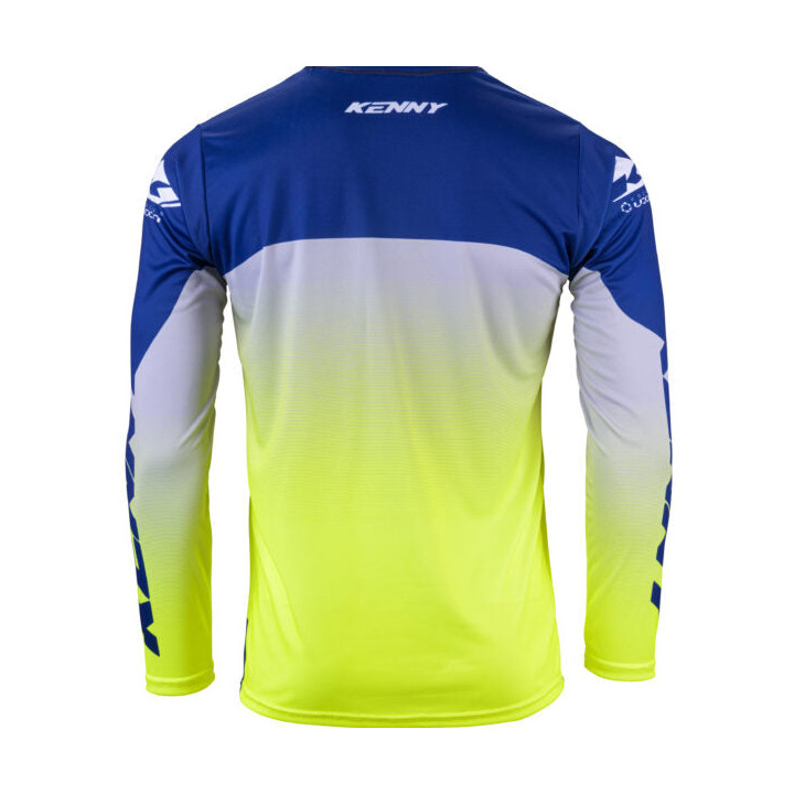 Maillot KENNY track focus navy 2025 | Oxmoto
