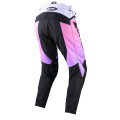 Pantalon KENNY track focus blanc/rose 2024 | Oxmoto
