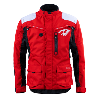 Veste enduro KENNY titanium rouge 2025 | Oxmoto