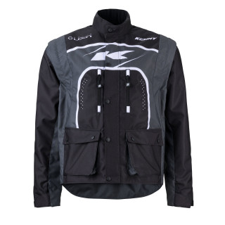 Veste enduro KENNY track noir/gris 2024 | Oxmoto