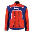 Veste enduro KENNY track rouge/navy 2024 | Oxmoto