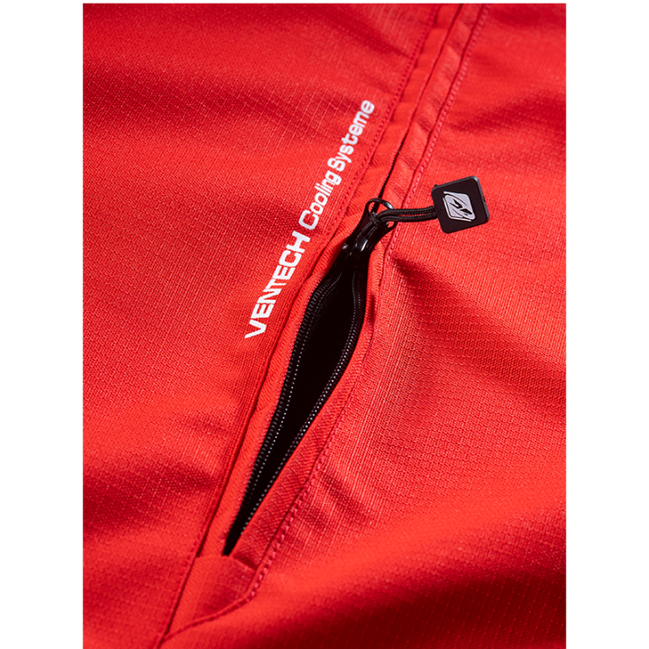 Veste enduro KENNY titanium rouge 2025 | Oxmoto