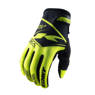 Gants KENNY brave jaune fluo 2025 | Oxmoto