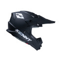 Casque KENNY track solid noir mat 2024 | Oxmoto