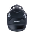 Casque KENNY track solid noir mat 2024 | Oxmoto