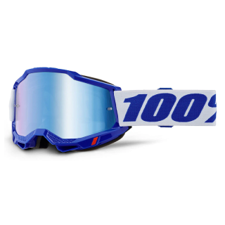 Lunettes 100% accuri 2 bleu iridium bleu | Oxmoto