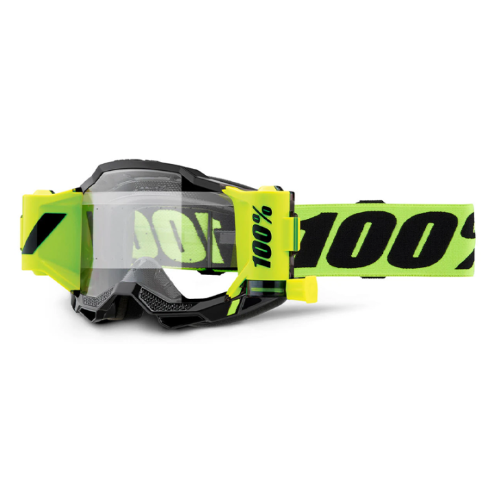 Lunettes 100% accuri 2 forecast jaune | Oxmoto