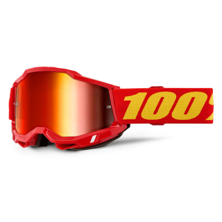 Lunettes 100% accuri 2 rouge iridium rouge | Oxmoto