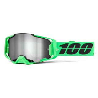 Lunettes 100% armega anza 2 iridium argent | Oxmoto