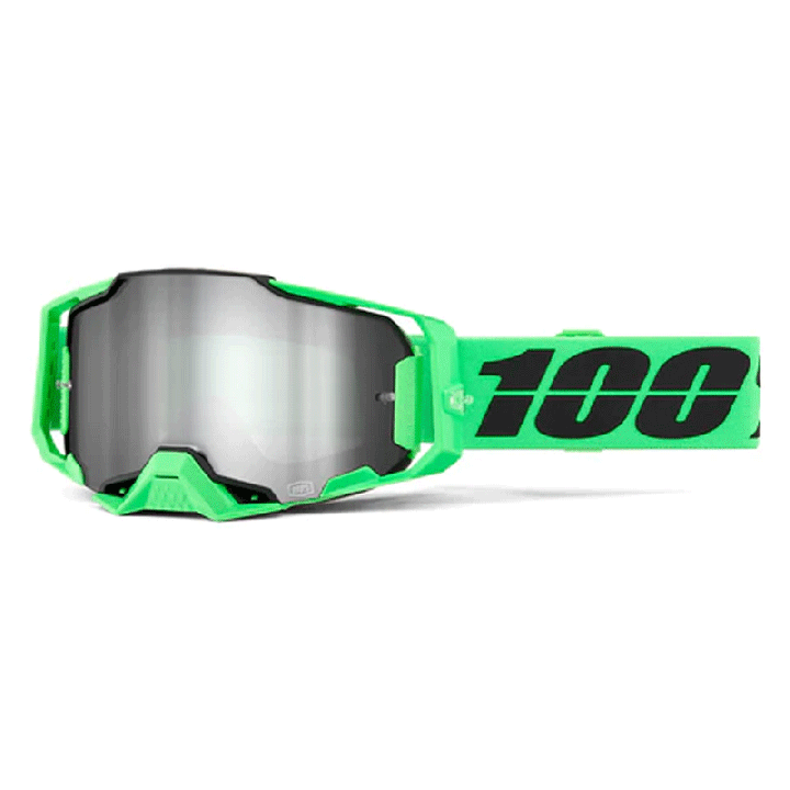 Lunettes 100% armega anza 2 iridium argent | Oxmoto
