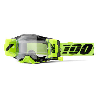 Lunettes 100% armega forecast jaune | Oxmoto