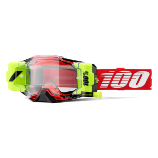 Lunettes 100% armega forecast rouge | Oxmoto