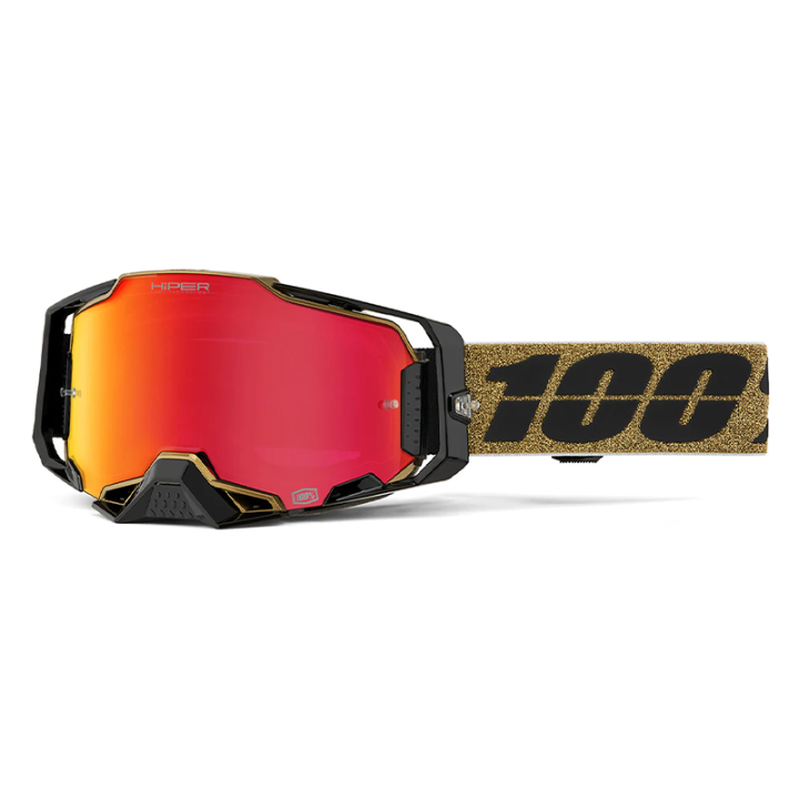Lunettes 100% armega hiper glory iridium rouge | Oxmoto