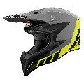 Casque Airoh wraaap reloaded jaune mat 2024 | Oxmoto