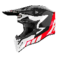 Casque Airoh wraaap reloaded rouge 2024 | Oxmoto