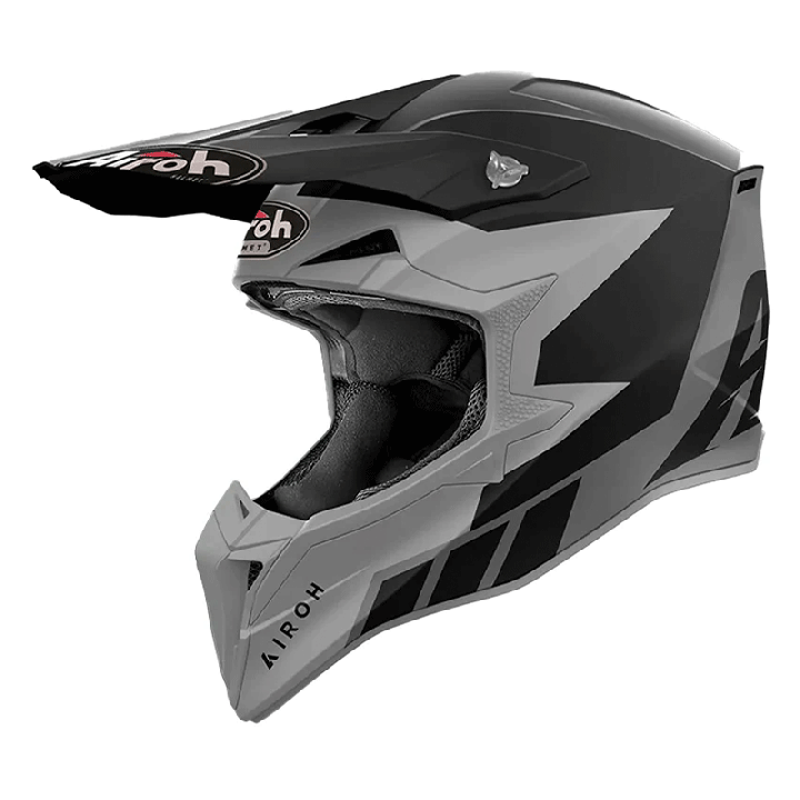 Casque Airoh wraaap reloaded gris mat 2024 | Oxmoto