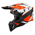 Casque Airoh wraaap feel orange mat 2024 | Oxmoto