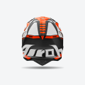 Casque Airoh wraaap feel orange mat 2024 | Oxmoto